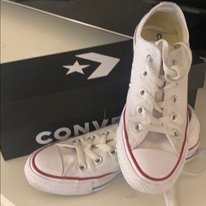 Converse all-star white 5.5 low top